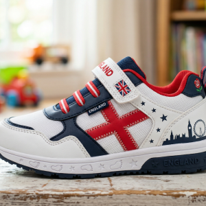 Zapatilla deportiva estilo "British" para niña